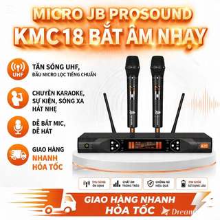 Micro JB KMC18 Chất Âm Hay Ghép Amply, Vang Karaoke, Loa Kéo Sáng Tiếng, Hút Mic Và Không Có Tạp Âm.
