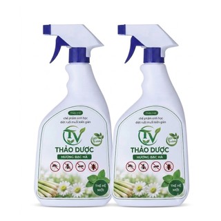 🎁 [COMBO 2] Bình Xịt Diệt Muỗi, Kiến, Gián, Mối Sinh Học TH – Diệt Ve Rận, Bọ Chét, Rệp Giường – Hương Thảo Mộc Tự