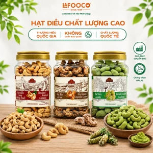 Hạt điều rang không muối/muối cao cấp các vị hộp 400g - 450g LAFOOCO