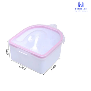 Bát Ngâm Tay Làm Nail Cao Cấp Loại 2 Lớp Bền Đẹp - Bát Nhựa Nail Chuyên Dụng [ Bình An ]