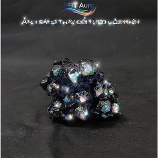 4 Tặng 1 - Tinh Thể Kim Cương Đen Huyền Bí - Trang Trí Thủy Sinh - Tiểu Cảnh - Decor