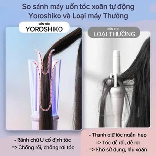 [CHIẾN DỊCH 20 NGÀY ] máy uốn tóc cao cấp ION ÂM , làm xoăn tóc nhanh trong 30s LCN- RYO TECH