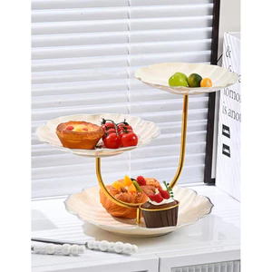 Đĩa đựng trái cây nhiều tầng trang trí