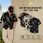Áo Sơ Mi Lụa Họa Tiết Hoa Lan Cách Điệu, Cuban Shirt Chất Lụa Tuyết Mềm Mịn, Thấm Hút Tốt, Chống Nhăn - Size 50-100kg