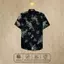 Áo Sơ Mi Lụa Họa Tiết Hoa Lan Cách Điệu, Cuban Shirt Chất Lụa Tuyết Mềm Mịn, Thấm Hút Tốt, Chống Nhăn - Size 50-100kg