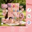 Set Phông Sinh Nhật HotTrend Cho Bé Gái Kèm Phông Chụp Hình Cao Cấp PHONGSN008 | Tiến Bóng Bay
