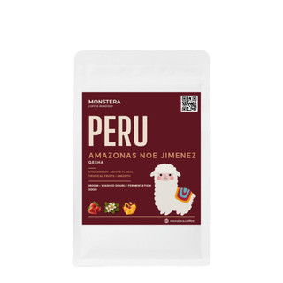 Peru – Amazonas Noe Jimenez Gesha - Nguyên hạt - Monstera Roastery