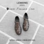 Dép rọ Buckle Sandal nam Lemans BK01.2 - Da bò - đế Mckay cao 2.2cm bảo hành chính hãng 24 tháng