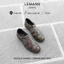 Dép rọ Buckle Sandal nam Lemans BK01.2 - Da bò - đế Mckay cao 2.2cm bảo hành chính hãng 24 tháng