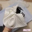 Kẹp Tóc Càng Cua Bọc Vải Chấm Bi Phồng To - Kẹp Càng Cua Lụa Satin Cao Cấp Phong Cách Hàn Quốc Vintage Ting
