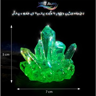Tinh Thể Phỉ Thúy Ánh Kim - Trang Trí Thủy Sinh - Tiểu Cảnh - Decor