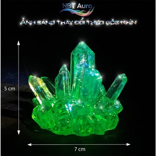 Tinh Thể Phỉ Thúy Ánh Kim - Trang Trí Thủy Sinh - Tiểu Cảnh - Decor