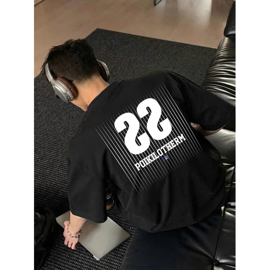 Áo thun Stee Cổ tròn Oversize SS POIKILOTHERM Localbrand ICVCVNI Unisex