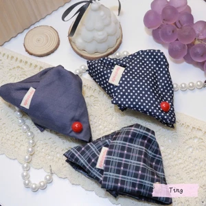 Kẹp Bấm Tóc Hình Chú Chuột May Vải Handmade Độc Lạ - Kẹp Mái Cố Định Tóc Con Cute Cho Bạn Gái
