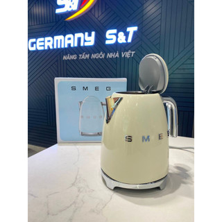 Ấm Siêu Tốc Smeg KLF03 Retro Cao Cấp 1,7L , Bình Đun Siêu Tốc Cổ Điển làm nổi bật căn bếp của bạn GermanySnT HCM