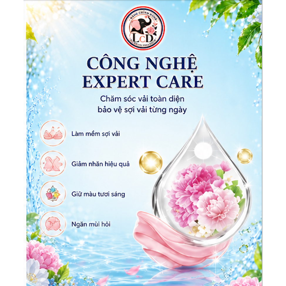 Nước Xả Vải Hygiene Sunrise Kiss Túi Hồng 1000ml Thái Lan - Hương Hoa Dịu Dàng, Lưu Hương Dài Lâu, Mềm Mịn | LCDST