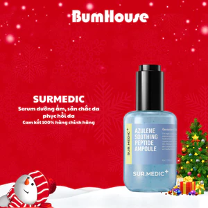 Tinh Chất Viên Nang Sur.medic+ Azulene Soothing Peptide Ampoule 80ml Làm Dịu, Dưỡng Ẩm Sâu