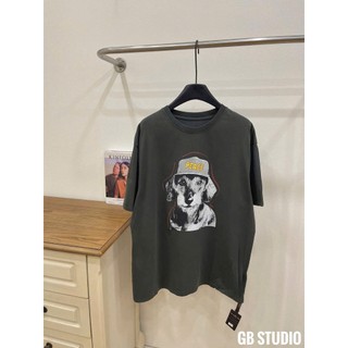 PHẠM THÙY SHOP: ÁO PHÔNG DÁNG RỘNG IN HÌNH CHÚ CHÓ ĐỘI MŨ NGẦU
