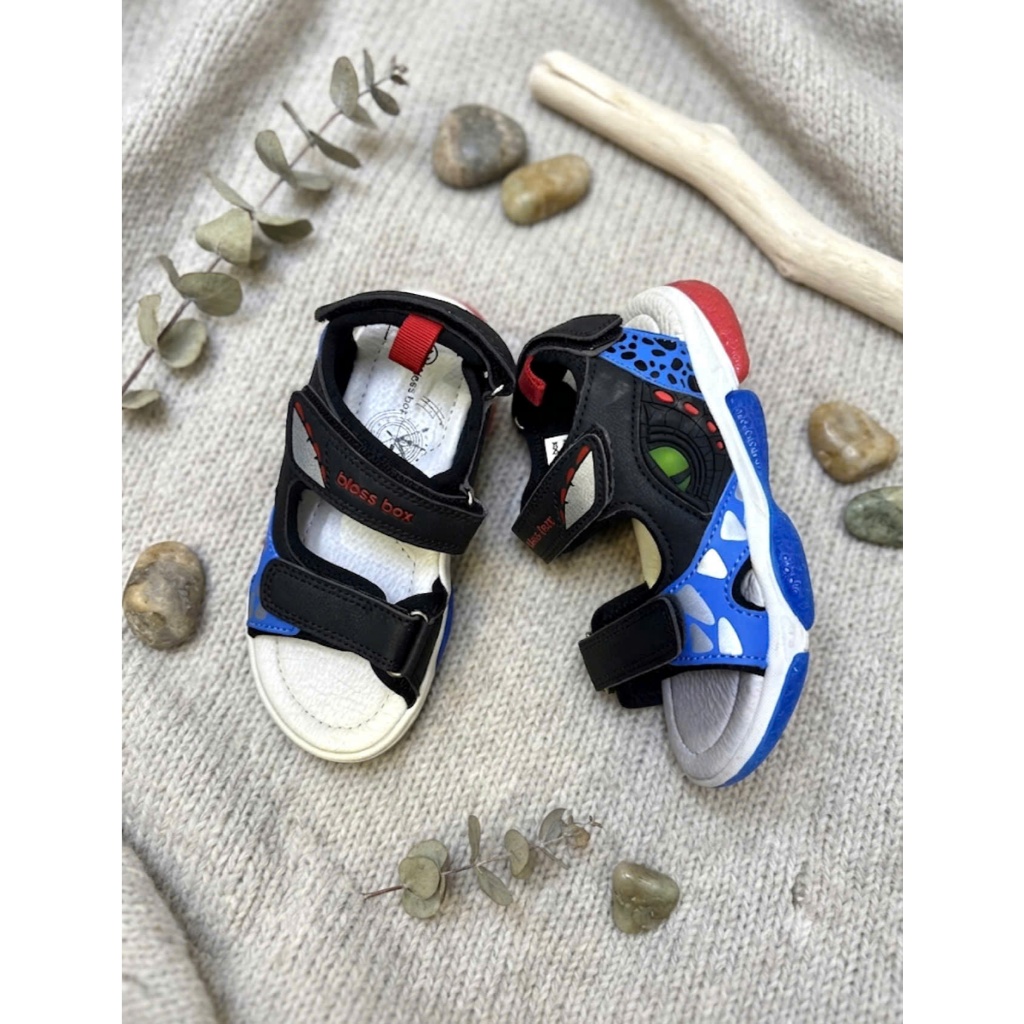 Sandals Bé Trai Thể Thao Phối Màu Năng Động