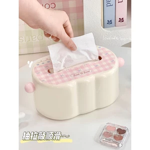 Hộp Khăn Giấy dễ thương để Phòng Khách Để Bàn Sáng Tạo Cảm Giác Cao Cấp 2026