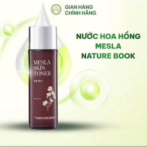 NƯỚC HOA HỒNG DƯỠNG TRẮNG VÀ NGỪA NÁM THE NATURE BOOK MESLA SKIN TONER