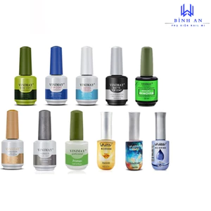 Bộ Sản Phẩm VINIMAY Base, Top Bóng, Cứng Móng, Top Nhám - Sơn Móng Tay VINIMAY Chính Hãng 15ml [ Bình An ]