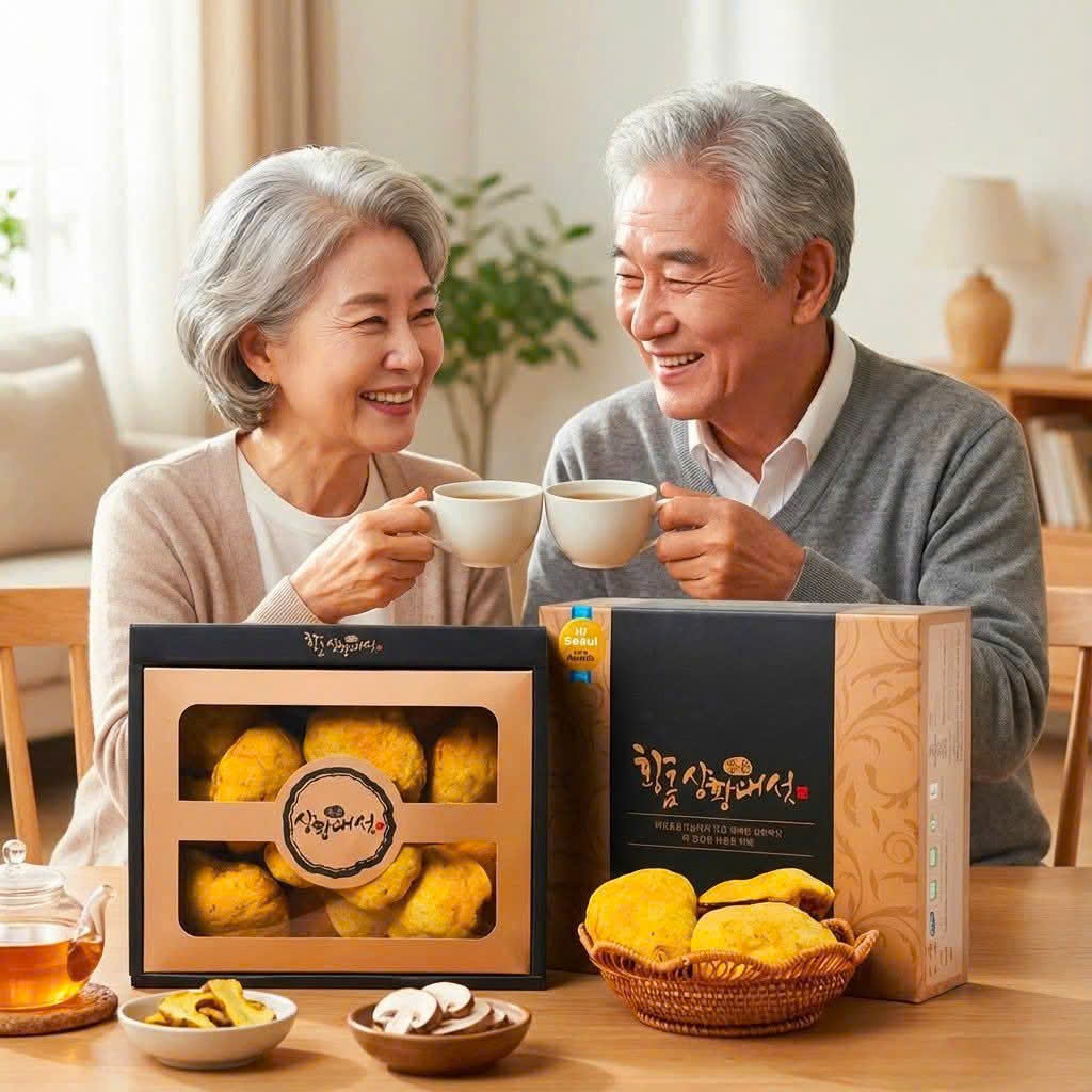 U80_ Nấm thượng hoàng sấy khô GeumbitFarm 250g
