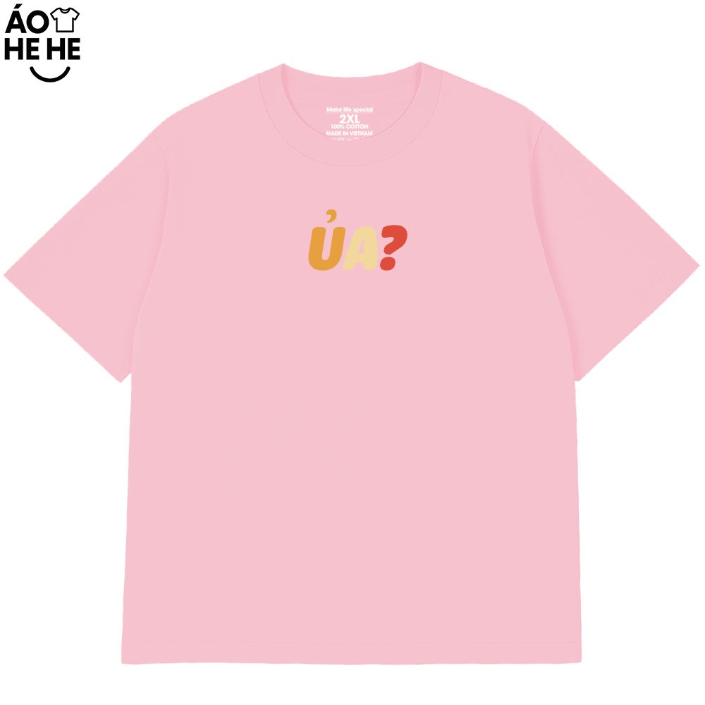 Áo Thun In Chữ Hài Hước Ủa Câu Nói Text Hài Vui Nhộn Meme Dành Tặng Bạn Bè Form Rộng Cotton 250gsm
