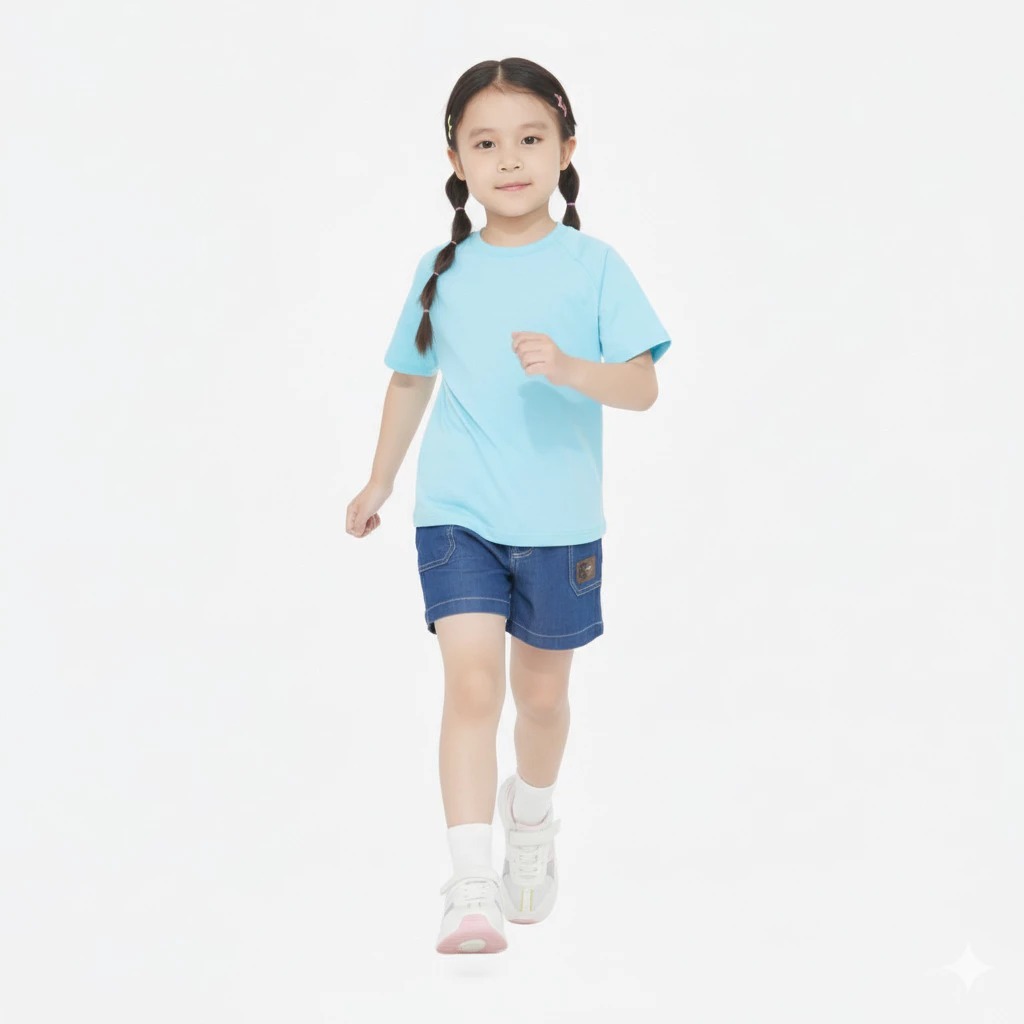 Áo thun  unisex nam nữ trẻ em  TOKYOLIFE  mềm mại co giãn thấm hút tốt 40004314