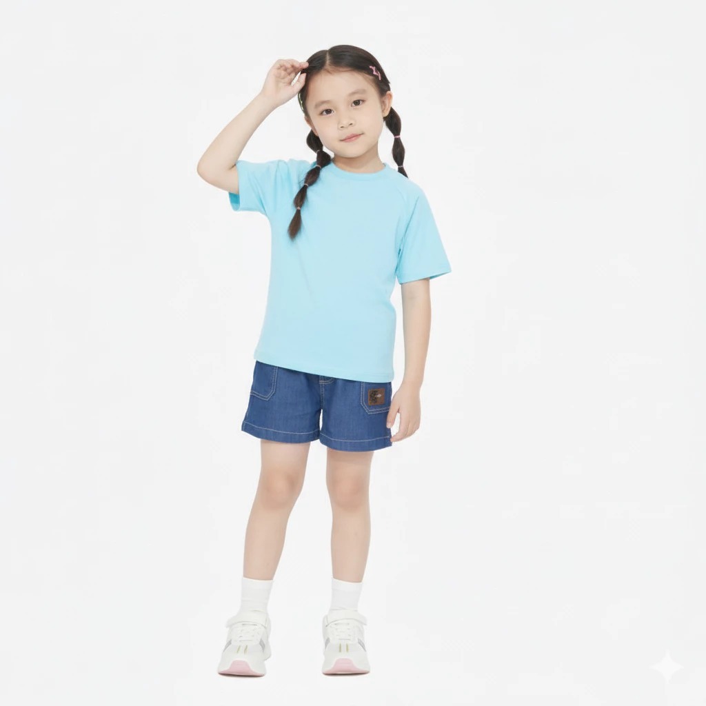 Áo thun  unisex nam nữ trẻ em  TOKYOLIFE  mềm mại co giãn thấm hút tốt 40004314