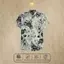 Áo Sơ Mi Lụa Họa Tiết Hoa Và Bướm, Cuban Shirt Chất Lụa Tuyết Mềm Mịn, Mát, Thấm Hút Tốt, Chống Nhăn - Size 50-100kg