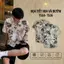 Áo Sơ Mi Lụa Họa Tiết Hoa Và Bướm, Cuban Shirt Chất Lụa Tuyết Mềm Mịn, Mát, Thấm Hút Tốt, Chống Nhăn - Size 50-100kg