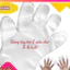 SET 100 Bao tay, Găng tay nilon cho trẻ em siêu dai dùng một lần đảm bảo vệ sinh an toàn thực phẩm