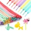 Đũa Dài Màu Pastel Nhà Bo, Bóng Dài Tạo Hình Nghệ Thuật, Tạo Hình Bông Hoa