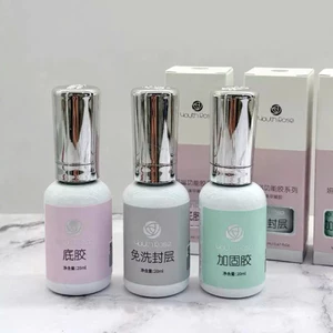 bộ 3 base top cứng móng hoa hồng - 20ml . Chính hãng sẵn ship