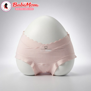 Quần lót bầu và sau sinh cạp chéo không viền chất Su Tăm Lạnh, thông hơi, đáy cotton kháng khuẩn, QL03