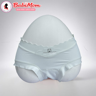 Quần lót bầu và sau sinh cạp chéo không viền chất Su Tăm Lạnh, thông hơi, đáy cotton kháng khuẩn, QL03