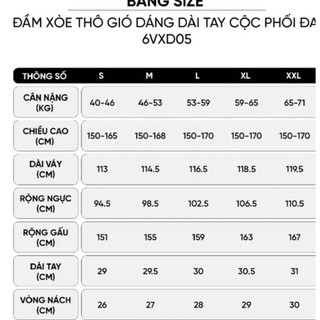 6VXD05 Đầm nữ CARDINA chất liệu thô gió dáng xòe dài tay cộc phối đai 6VXD05