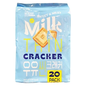 Bánh Quy Mỏng Giòn Vị Sữa No Brand Gói 300G