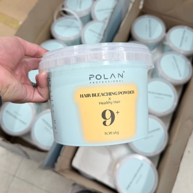 Bột Tẩy Tóc Polan Cam/ Hồng Quách Tĩnh 1000ml Đổi Màu Tóc Nhuộm Cao Cấp