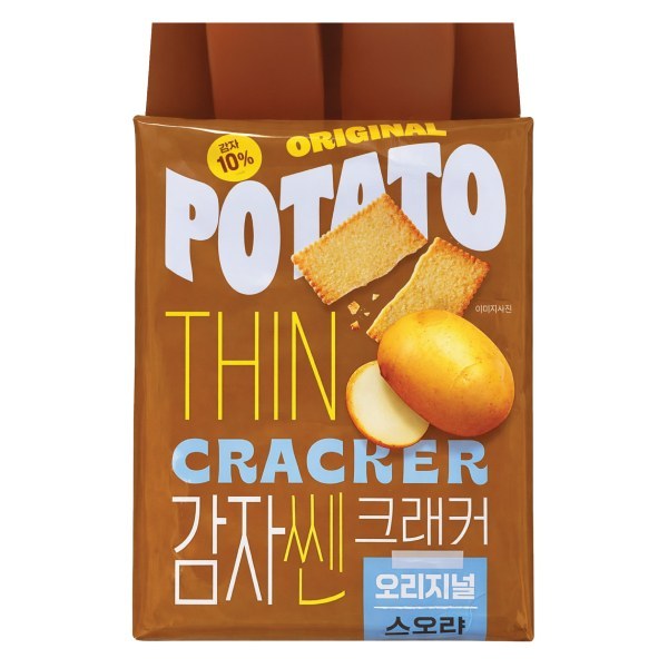 [TẶNG QUÀ HĐ 200K TRỞ LÊN TỪ 05-08.07]Bánh Quy Khoai Tây Mỏng Giòn No Brand Vị Truyền Thống Túi 340G