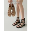 Giày sandal chiến binh KAILI quai ngang gót vuông 3cm basic sang trọng, giày dây nữ NH48 - Laylalay.n