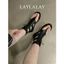 Giày boot chiến binh CAILUOYA xỏ ngón đế độn 4.5cm basic sang trọng, giày boot nữ LAL18