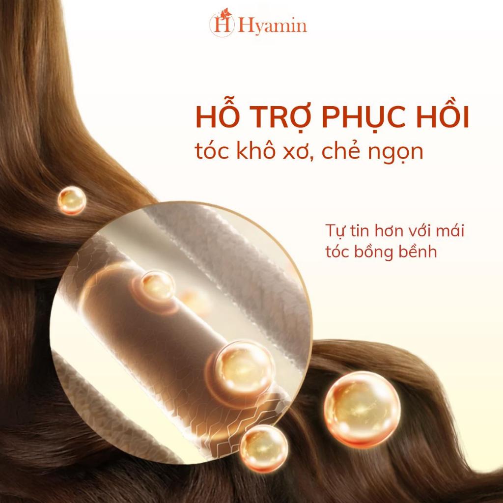 Kem Ủ Tóc Hyamin Collagen DTH Phục Hồi Tóc Hư Tổn, Giảm Khô Xơ, Dưỡng Mềm Mượt Chắc Khỏe 1000ml