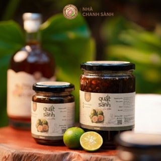 Quất Sành - Quất ủ muối mật ong thực dưỡng hũ 500ml