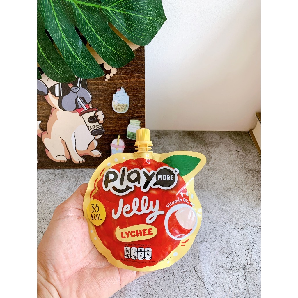 [TẶNG QUÀ HĐ 200K TRỞ LÊN TỪ 05-08.07] Nước Thạch Playmore Vị Vải Túi 150G
