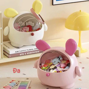 Hộp Đựng Kẹp Tóc Hình Thỏ Dễ Thương – Hộp Đựng Phụ Kiện Tóc Cho Bé Gái, Decor Phòng Xinh Xắn