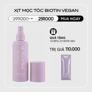 XỊT MỌC TÓC BIOTIN SPRAY VEGAN 2025 ( TẶNG 1 GIFT TUỲ CHỌN )
