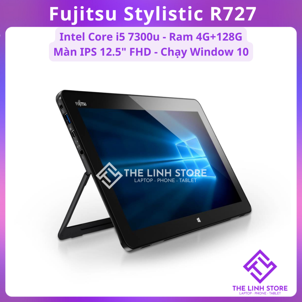 [Máy Cũ] Máy tính bảng Fujitsu Stylistic R727 - Core i5 7300u Window 10 | BigBuy360 - bigbuy360.vn