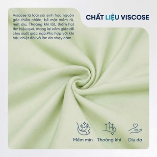 [MÁT LẠNH] Bộ Drap, Mền Chần, Áo Gối NIN Valletta | Nhiều Kích Thước | 100% Viscose Mát Lạnh Mềm Mịn